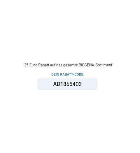 BIOGENA Produkte Gutschein